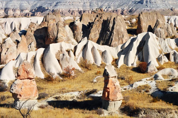 Rocas de Capadocia en Anatolia Central, Turquía —  Fotos de Stock