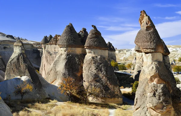 Βράχοι της Καππαδοκίας, στην κεντρική Ανατολία, Τουρκία — Φωτογραφία Αρχείου