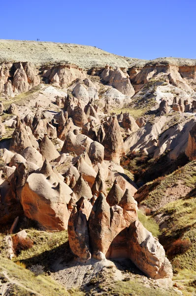 Rocce della Cappadocia in Anatolia Centrale, Turchia — Foto Stock