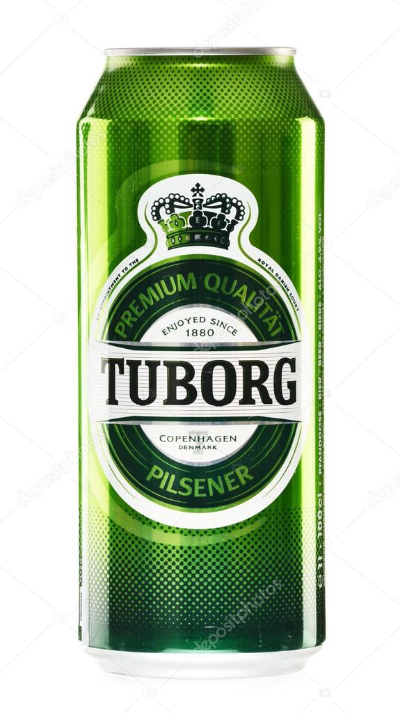 Tuborg, a Danish brewing company founded in 1873  in Hellerup, near Copenhagen. Part of the Carlsberg Group since 1970.