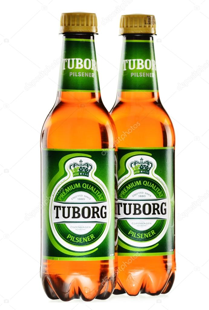 Tuborg, a Danish brewing company founded in 1873  in Hellerup, near Copenhagen. Part of the Carlsberg Group since 1970.