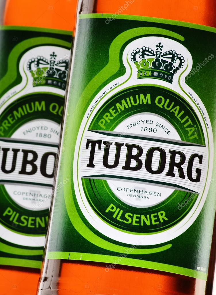 Tuborg, a Danish brewing company founded in 1873  in Hellerup, near Copenhagen. Part of the Carlsberg Group since 1970.