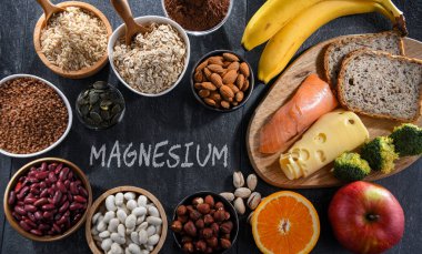 Magnezyum açısından zengin gıda ürünleri bileşimi.