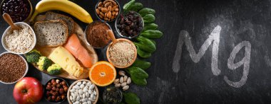 Magnezyum açısından zengin gıda ürünleri bileşimi.