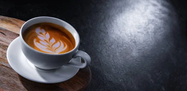 Samenstelling Met Een Kopje Koffie — Stockfoto