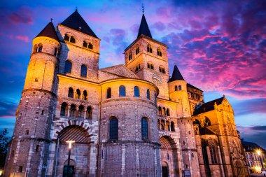 TRIER, GERMANY - AUG 4, 2022: The High Cathedral of Saint Peter in Trier, in the state of Rhineland-Palatinate, Germany