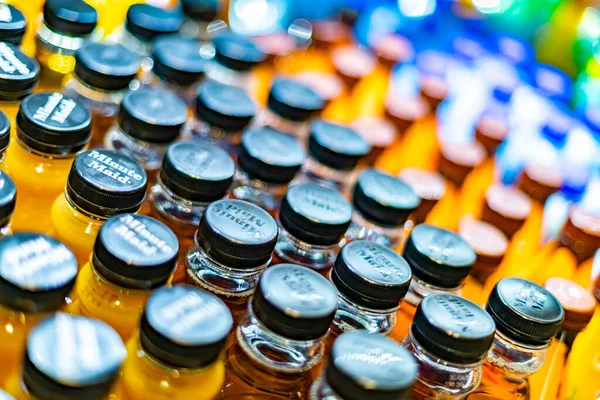 Frankfurt Germany Aug 2022 Bottles Cold Drinks Put Out Sale — Stock fotografie