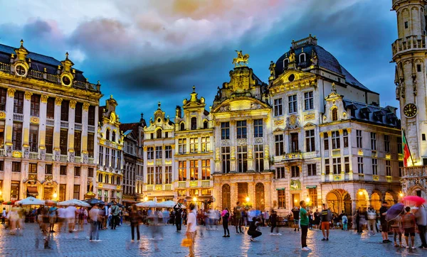 Brussels Belgum Aug 2022 Architecture Grand Place Grote Markt Brussels — 图库照片