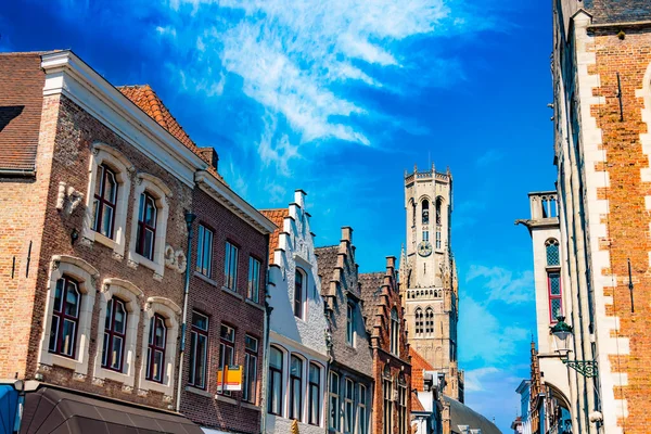 Bruges Belgium Aug 2022 Belçika Nın Flaman Bölgesindeki Tarihi Bruges — Stok fotoğraf