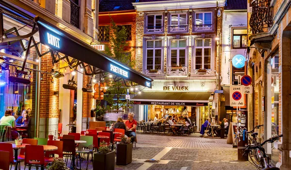 Leuven Belgien Aug 2022 Restaurants Der Altstadt Von Leuven Der — Stockfoto