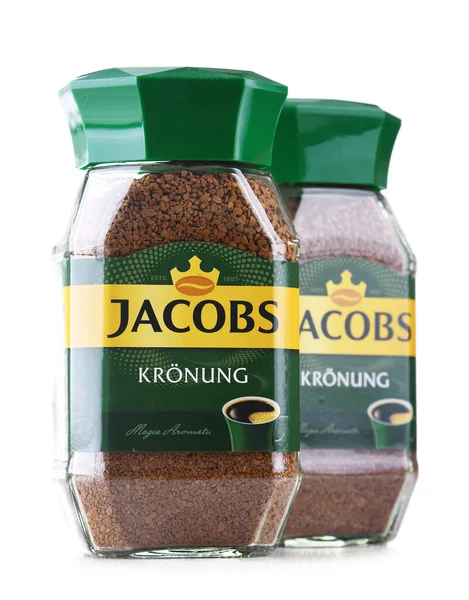 Poznan Poland Jul 2022 Containers Jacobs Instant Coffee Brand Coffee — 图库照片