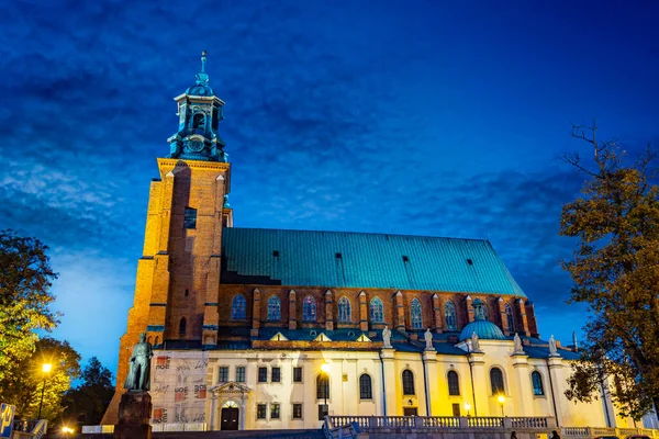 Gniezno Pol Oct 2022 Royal Gniezno Cathedral Greater Poland Poland — Stock Photo, Image