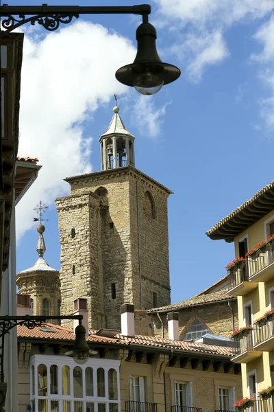 Kathedraal van pamplona navarra, Spanje — Stockfoto