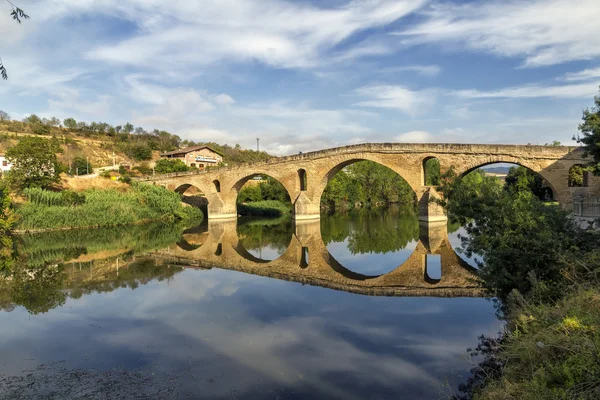 Puente la Reina bridge , Navarre Spain — Stock Photo, Image
