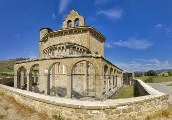 サンタ マリア デ eunate の修道院 — ストック写真