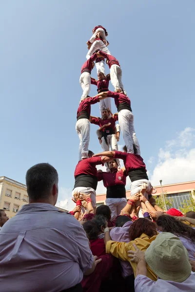 Castellers — Stockfoto