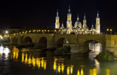 Catedral Basilica de Nuestra Se? ora del Pilar, Zaragoza İspanya