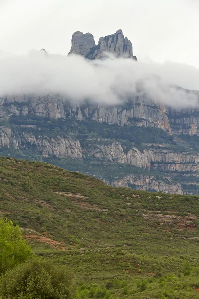 Montserrat bjerg - Stock-foto