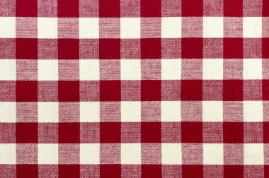 Checkered tablecloth clipart