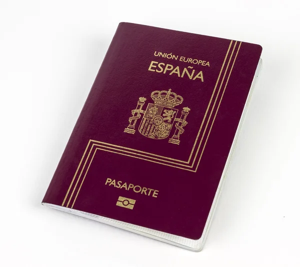 Passaporte espanhol — Fotografia de Stock