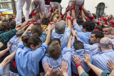 castellers, silah Kulesi destekleme