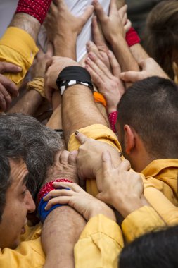 castellers, silah Kulesi destekleme