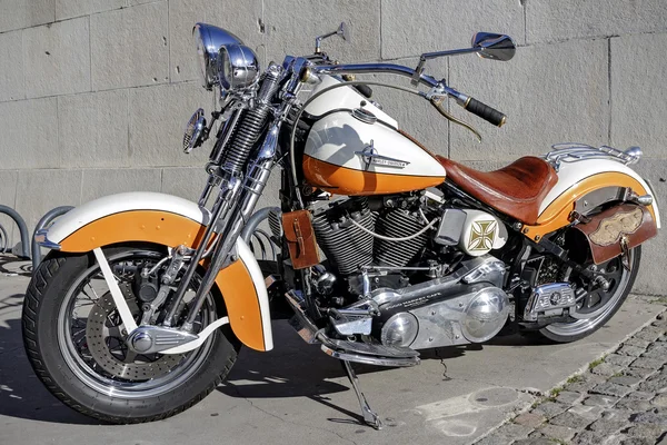 Harley Davidson personalizado — Fotografia de Stock