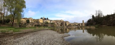 Besalu İspanya, bir Katalan köy