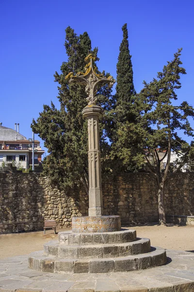 Monastery Sant Cugat del Valles.Catalonia — Stock Photo, Image