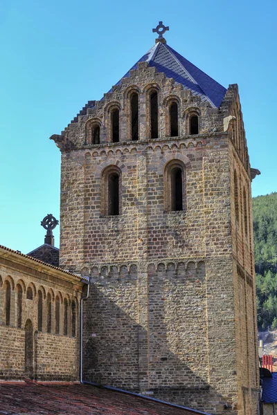 Monasterio de Ripoll campanario norte — Foto de Stock