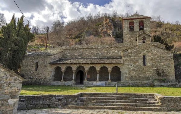 Parish Church of Sant Jaume de Queralbs — Stock Photo, Image