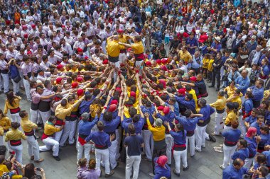 castellers Barselona 2013