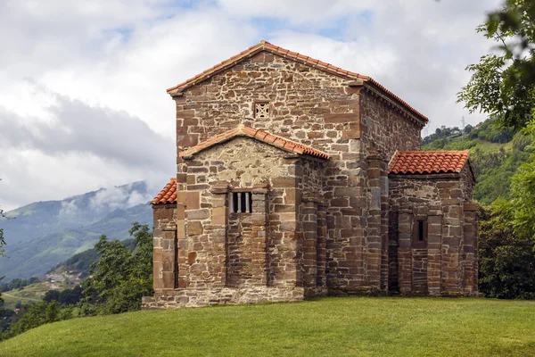 Gereja Santa Cristina de Lena Oviedo — Stok Foto