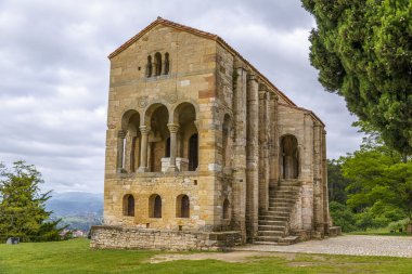 santa maria del naranco, asturias, İspanya