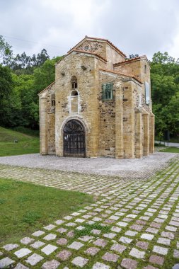 San Miguel de Lillo in Oviedo clipart
