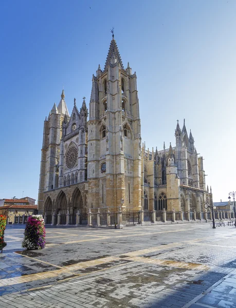 Cathedral of Leon — Stock Photo, Image