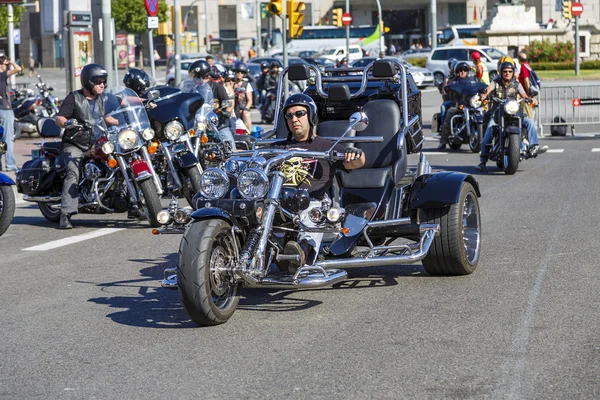 Barcelona harley dagen 2013 — Stockfoto