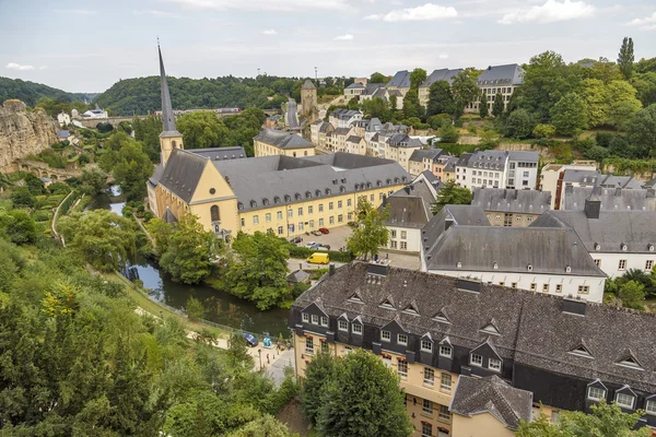 Abbey de Neumünster i Luxemburg city — Stockfoto