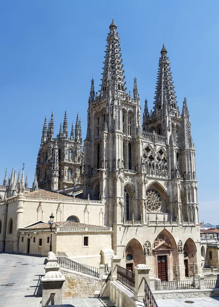 Katedra w burgos, Hiszpania — Zdjęcie stockowe