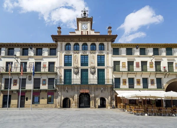 Tudela charter square — Stok fotoğraf