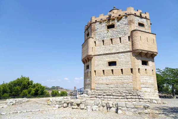 Monreal tower i tudela, Spanien — Stockfoto