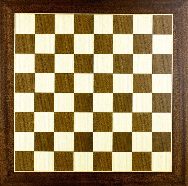 Wooden chess board — Stock Photo, Image