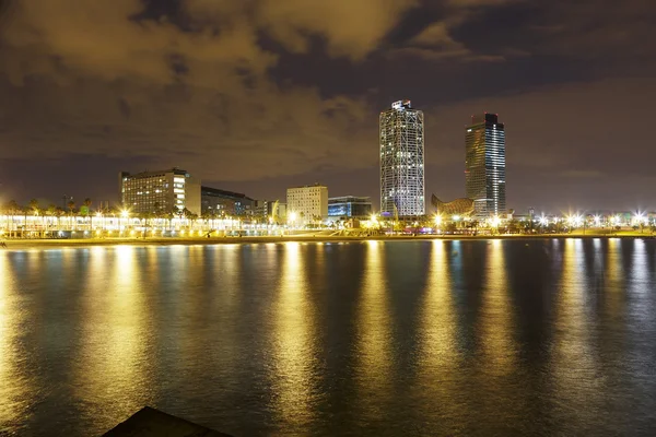 Overview of Barcelona Spain to Mananecer — Stock Photo, Image