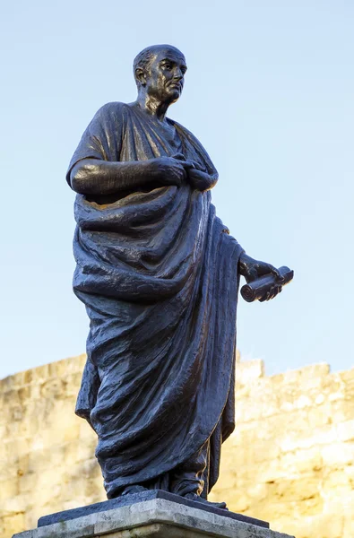 Lucius Annseus seneca, känd som seneca den yngre, cordoba, Spanien — Stockfoto