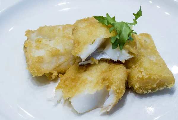 Filetto di pesce fritto — Foto Stock