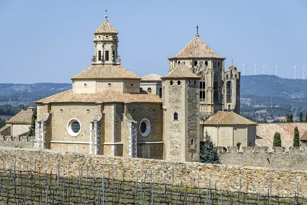 Klooster van santa maria de poblet, Catalonië, Spanje — Stockfoto