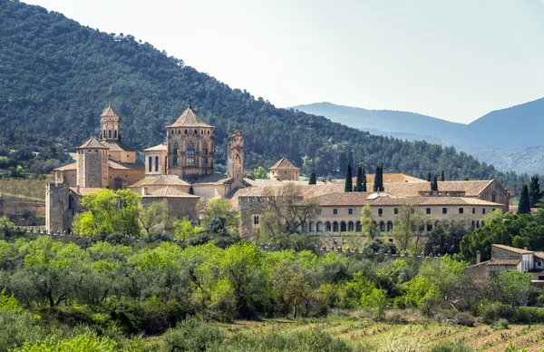 Klostret santa maria de poblet, Katalonien, Spanien — Stockfoto