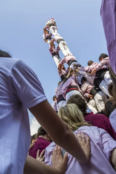 Castellers — Zdjęcie stockowe