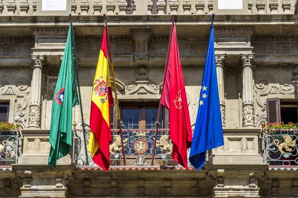 Rathaus von Pamplona, Navarra, Spanien. — Stockfoto