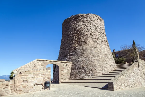 Courtyard cardona Kalesi. Catalonia, İspanya — Stok fotoğraf